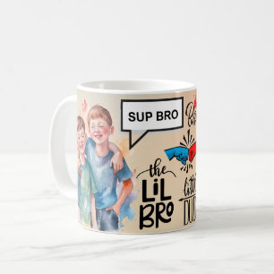 Tasse Meilleur Frère avec Message d'Amour Sincère