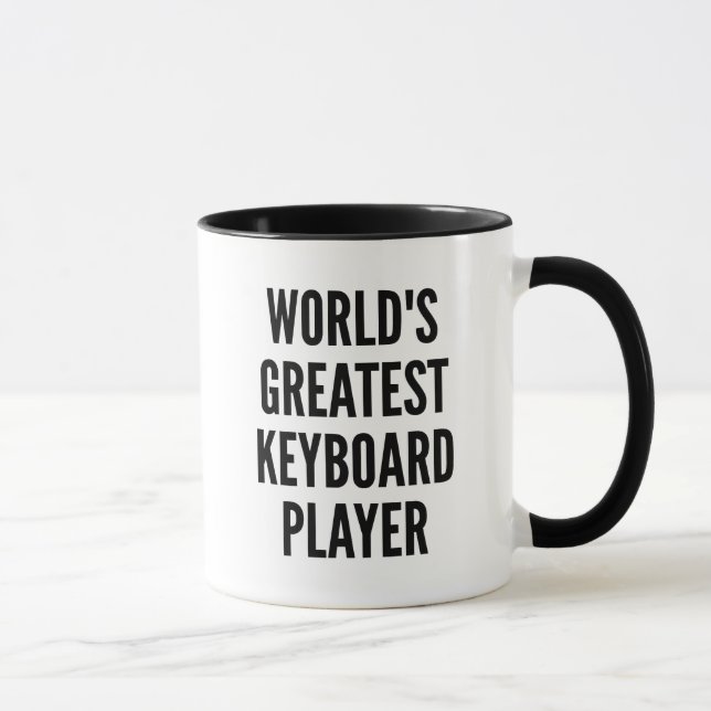 Tasse Meilleur Joueur Clavier (Droite)