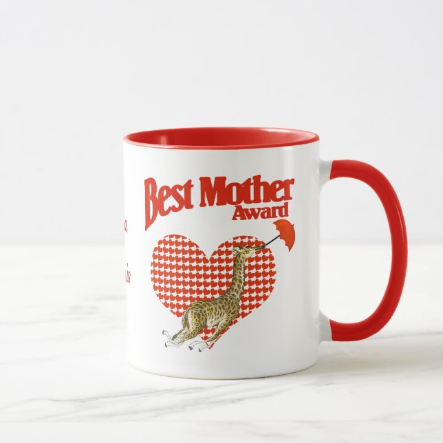 Tasse Meilleure mère Prix Keepsaké (Droite)