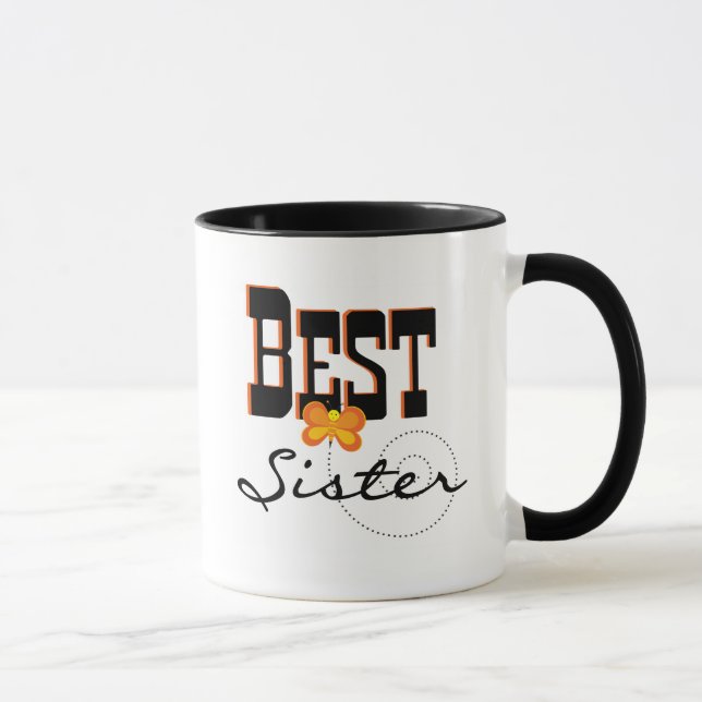 Tasse Meilleurs T-shirts et cadeaux de Soeurs (Droite)