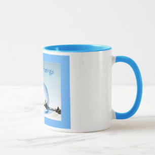 Tasse Meilleurs voeux de saison personnalisables