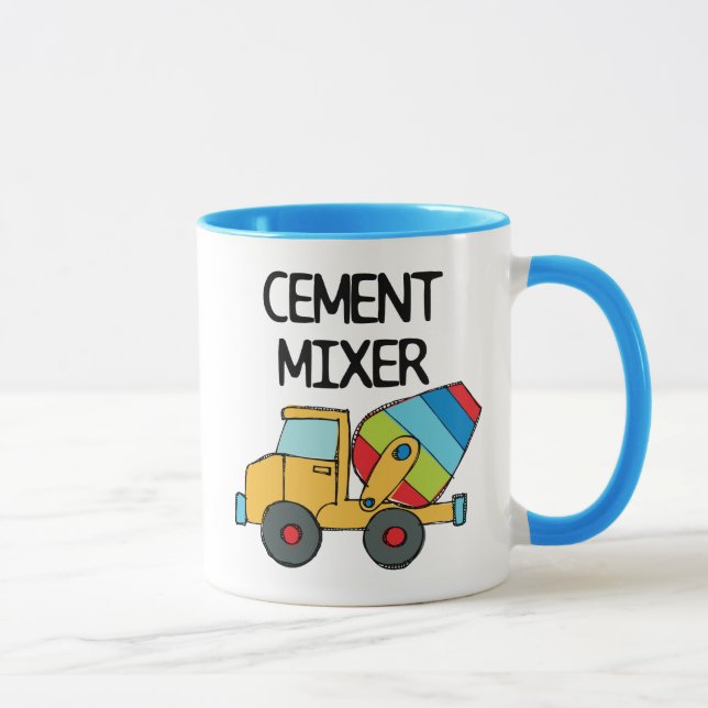 Tasse Mélangeur de ciment coloré (Droite)