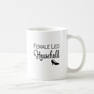 Tasse menée femelle de ménage