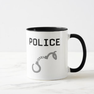 Tasse Menottes de police