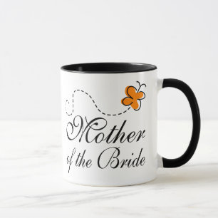 Tasse Mère orange de la jeune mariée