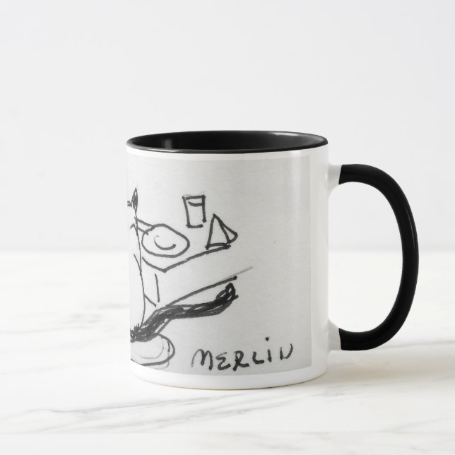 Tasse MERLIN, associé de dîner (Droite)