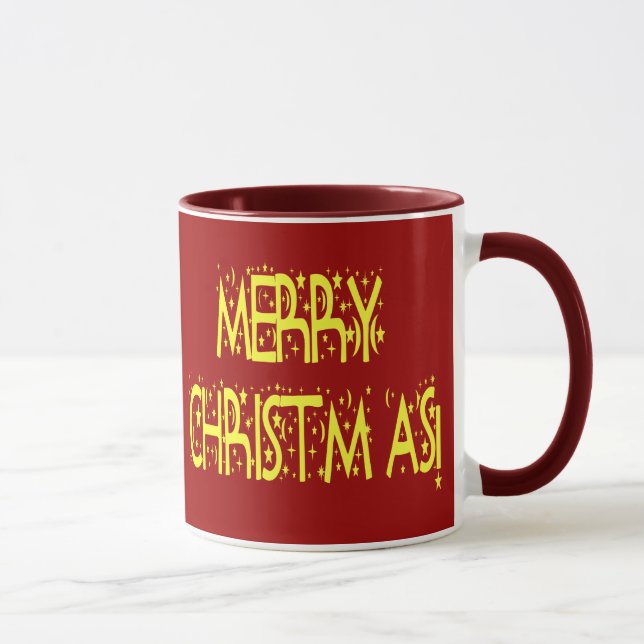 Tasse Merry Christmas Starry (Droite)
