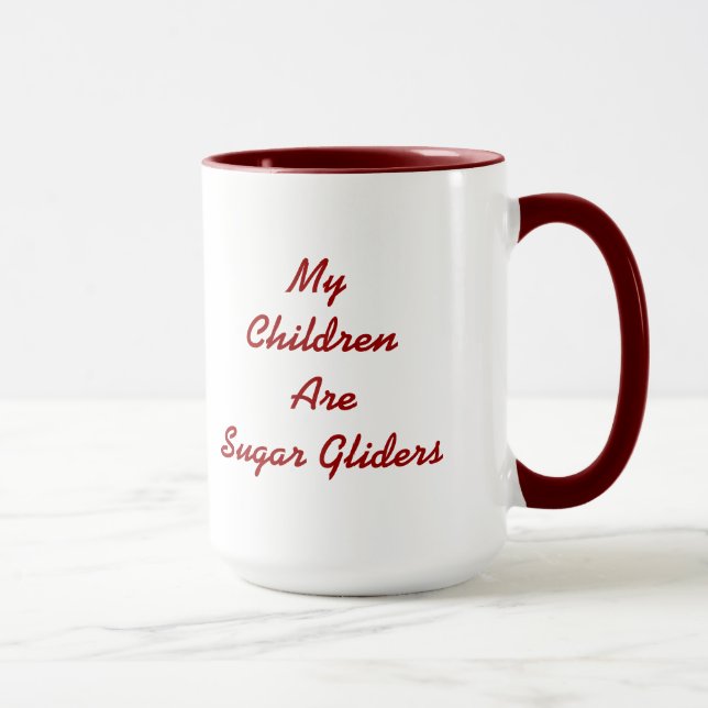 Tasse Mes enfants sont des planeurs de sucre (Droite)