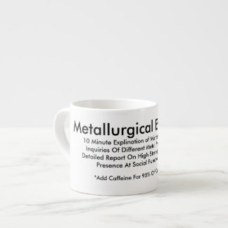 Tasse métallurgique d'ingénierie