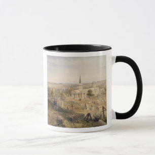 Tasse Mettez en quarantaine le cimetière et l'église,