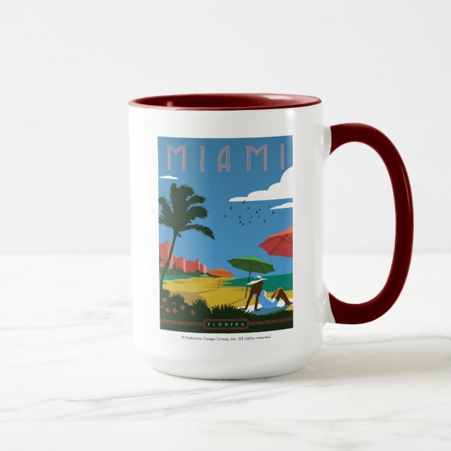 Tasse Miami, FL (Droite)
