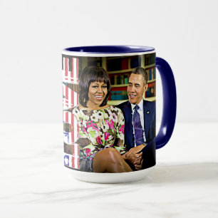 Tasse Michelle et Barack Obama ont déjà rendu l'Améri