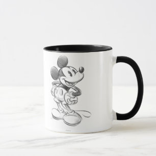 Tasse Mickey classique   Croquis