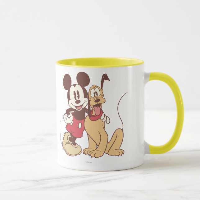 Tasse Mickey & Friends | Classic Mickey & Pluto (Droite)