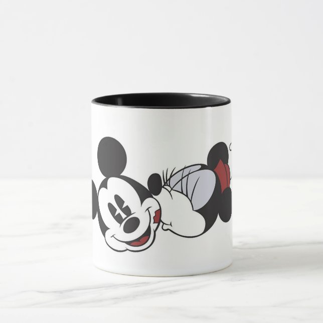Tasse Mickey & Friends classique Minnie embrasser Mickey (Centre)
