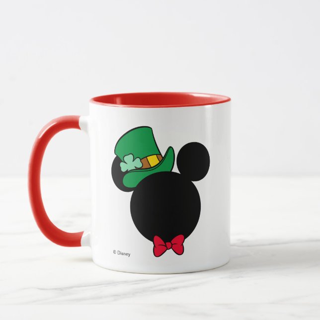 Tasse Mickey | Icône de la Saint-Patrick (Gauche)