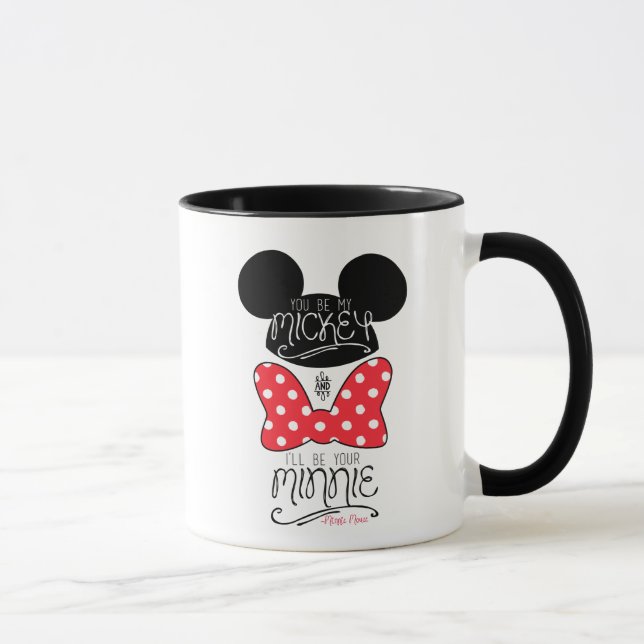 Tasse Mickey & Minnie | Amour (Droite)