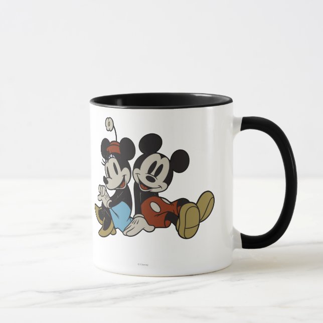 Tasse Mickey & Minnie | Coiffeuse classique (Droite)