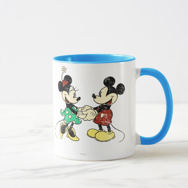 Tasse Mickey & Minnie | VINTAGE (Droite)