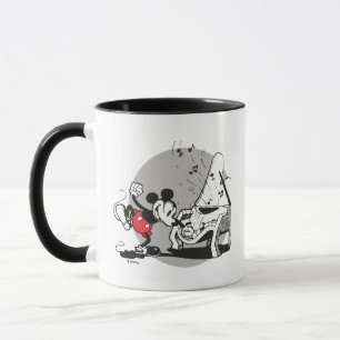 Tasse Mickey vintage WIth Piano