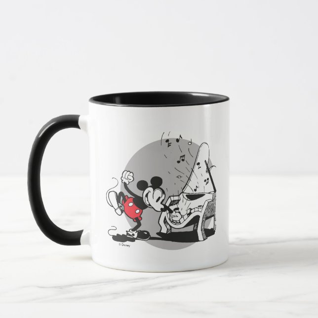 Tasse Mickey vintage WIth Piano (Gauche)