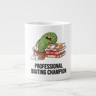 Tasse Mignonne Cactus Champion de l'Attente Profes