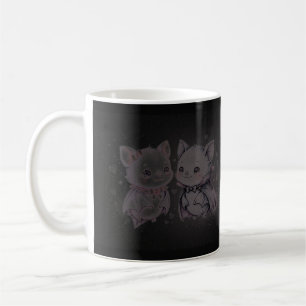 Tasse Mignonne Couple Chauve-Souris Vampire