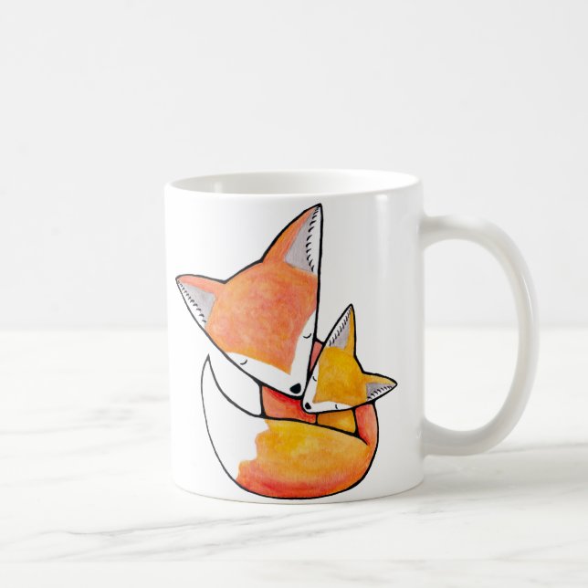 Tasse mignonne d'art de région boisée d'enfant de (Droite)