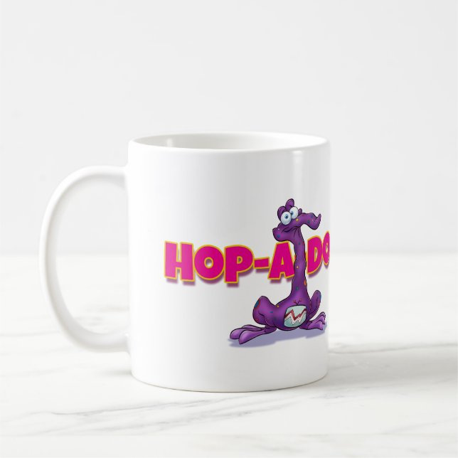 Tasse mignonne de bande dessinée (Gauche)