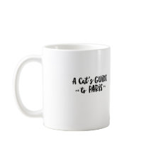Tasse mignonne de chat de Paris