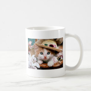 Tasse mignonne de chaton