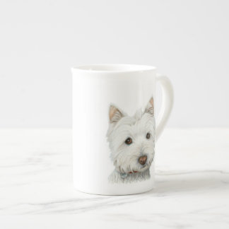 Tasse mignonne de chien de Westie