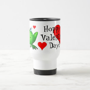 Tasse mignonne de voyage de grenouille de bande