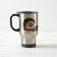 Tasse mignonne de voyage de hérisson