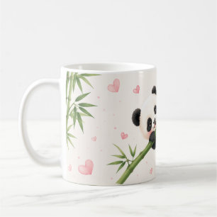 Tasse Mignonne Panda & Bambou