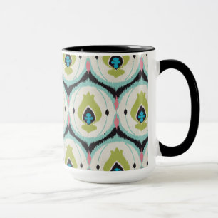 Tasse Mignons motifs tribaux kat de menthe rose