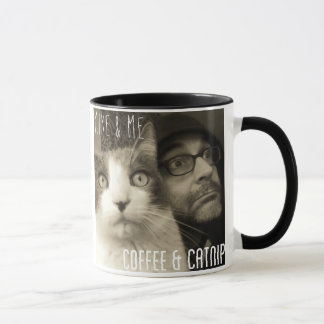 Tasse Mike et moi café et cataire/chansons pour faire