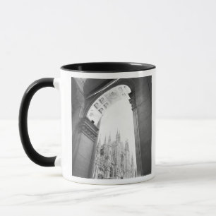 Tasse Milano Italie, Galleria Vue sur le Duomo