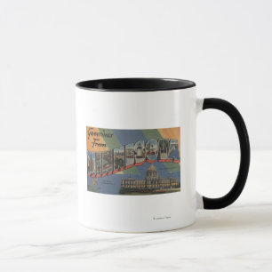 Tasse MinnesotaScènes de grandes lettresMinnesota