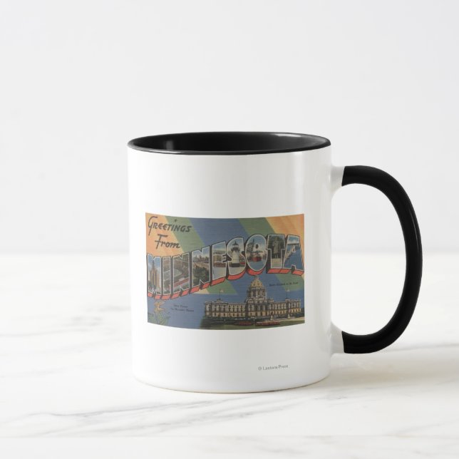 Tasse MinnesotaScènes de grandes lettresMinnesota (Droite)
