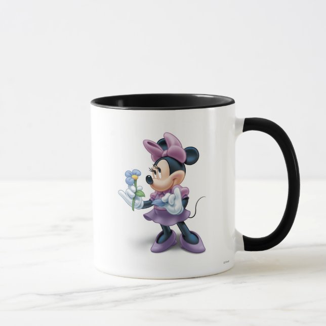 Tasse Minnie avec fleur (Droite)