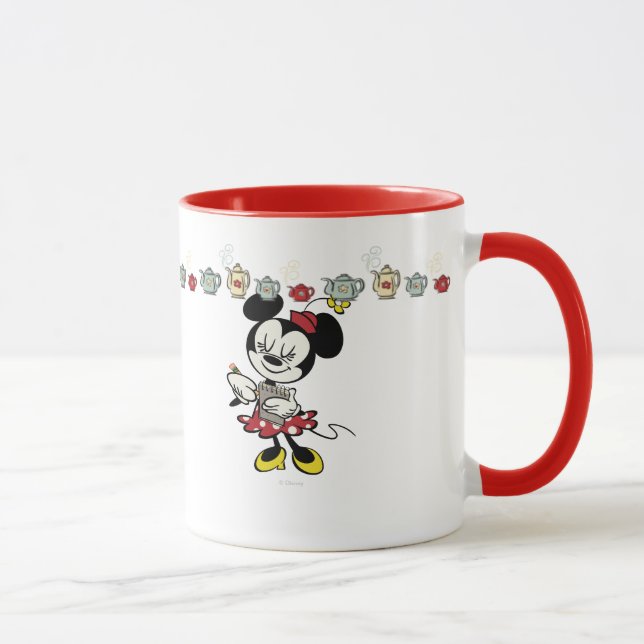 Tasse Minnie française | Serveuse (Droite)