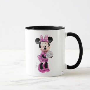 Tasse Minnie rose Mains ensemble