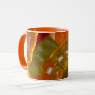 Tasse mit vielen bunten Gummibärchen Coffee Mug