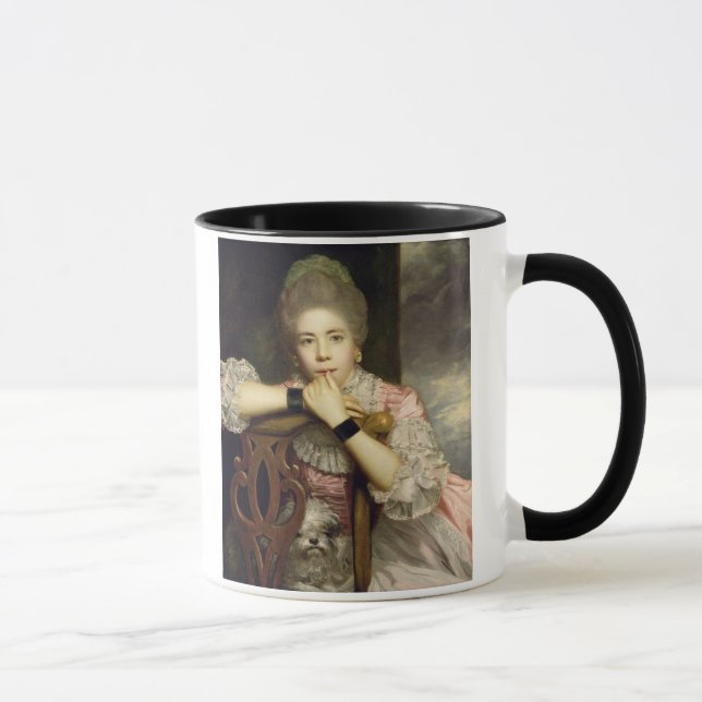 Tasse Mme Abington comme Mlle Prue dans amour de (Droite)