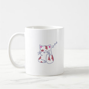 Tasse Mode Nid Vibes de Chat Endormi