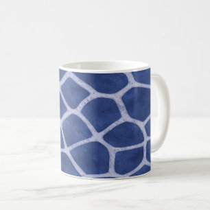Tasse moderne à motif animalier imprimé girafe ble
