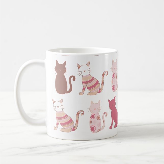 tasse moderne de chat (Gauche)