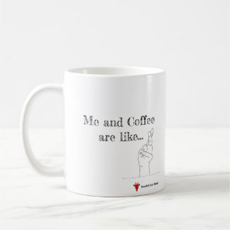 Tasse "moi et de café"
