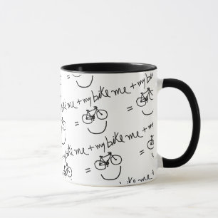 Tasse moi & mon vélo = bonheur